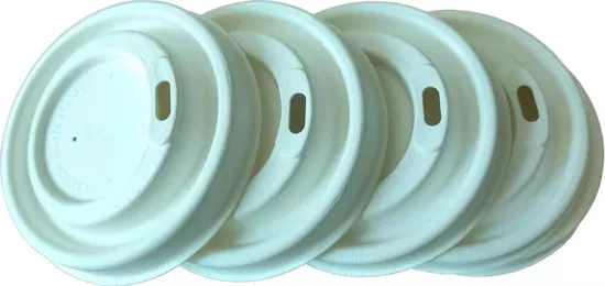 100% Biodegradable Disposable Paper Coffee Cup Lid