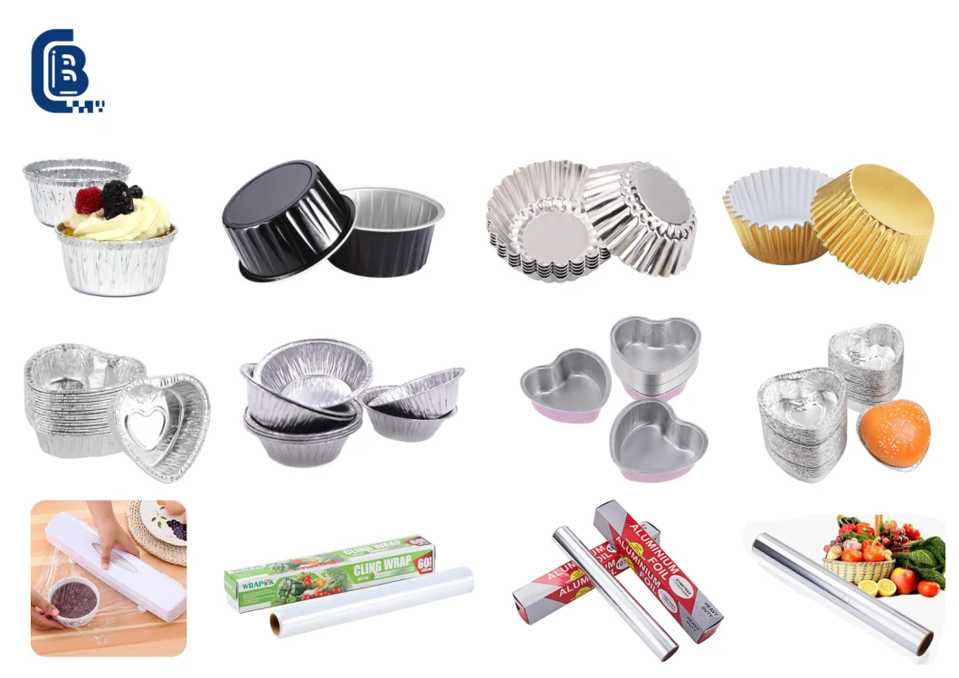 Various Aluminum Foil Cupcake Liners Muffin Paper Cases Baking Cup