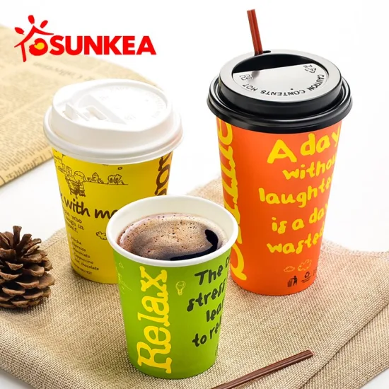 Sunkea Deckel für Kaffeetassen zum Mitnehmen, Einweg-Kaffeetassen für heiße/kalte Getränke, Kunststoff-PP/PS-Abdeckdeckel für Tassen, Kunststoff-Kaffeetassendeckel, Einweg-70-mm-Deckel