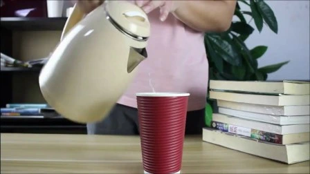 Einweg-Kaffeetassendeckel aus Papier für Heißgetränke aus Kunststoff